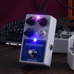 Ammoon POCKECHO Delay & Looper Guitar Effect Pedal 8 Delay Effects Max. 300s DTS