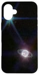 Coque pour iPhone 16 Plus Webb Télescope spatial Neptune Anneaux Lunes Triton JWST