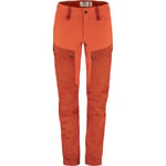 Fjällräven Fjällräven Keb Trousers W Short - Cabin Red-rowan Red - Dam - 46- Naturkompaniet