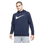 Nike Homme M Nk Dry Hoodie Po Swoosh Veste, Obsidian/White, XXL EU