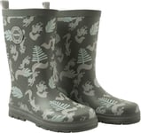 Reima Kids' Rain Boots Taika 2.0 Greyish Green, 31