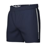 BOSS Badbyxor Dolphin Recycled Swim Shorts Mörkblå polyester Small Herr