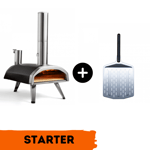 Ooni Fyra Starter kit Med pizzaspade 12"