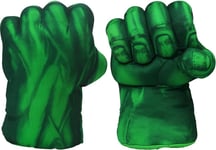 Hulk Gloves Hulk Smash Hands Fists Big Soft Plush Kids Boxing Training Gloves C