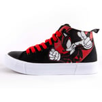 Akedo x Sonic The Hedgehog Shadow High Top - Black/White - UK 6 / EU 39.5 / US Men's 6.5 / US Women's 8