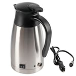 12V 1000ml Stainless Steel Car Automobile New Electric Heating Kettle