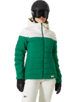 Helly Hansen Imperial Waterproof Ski Jacket, Emerald/White