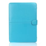 Apple MacBook Pro 13.3 Pouce Housse, SATURCASE PU Cuir Folio Magnétique Bouton Fermeture Protecteur Sleeve Coque Housse Étui Pour Apple MacBook Pro 13.3 Pouce (Bleu)