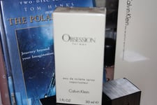 Calvin Klein Obsession for Men 30ml Eau de Toilette Spray - Brand New & Sealed