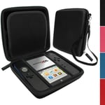 Black EVA Hard Protective Storage Case Cover with Carry Handle for Nintendo 2DS