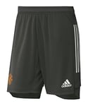 adidas 20/21 MUFC Training Short d'entraînement Homme, Legear, FR : 2XL (Taille Fabricant : 2XL)