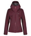 RAB Womens Kangri GTX GORE-TEX Waterproof Jacket Coat Deep Heather Red UK 8