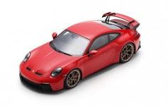 SCHUCO, PORSCHE 911 GT3 Type 992 2022 Rouge Indien, échelle 1/18, SCH526