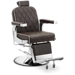 Fauteuil de coiffeur avec repose-pieds 58-71 cm 150 kg Noir Chaise de barbier