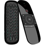 Cyslmuk - Télécommande Air Mouse 2,4 GHz avec Clavier, Capteurs Gyroscopiques Intégrés Télécommande sans Fil Air Fly Mouse Rechargeable pour Android