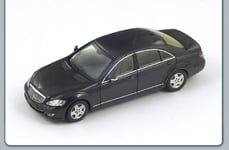 1:43 Spark Mercedes S Klass W221 2005 Gun Metallic S1063  Modellino