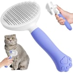 VYYTYYA Brosse Chat Brosse Chien [Autonettoyant] [Poignée à Griffes Mignonne] Brosse poils Animaux, Brosse poil Chat Chien Brosse de Toilettage pour Cheveux Courts et Long