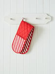 Catherine Lansfield Christmas Candy Cane Double Oven Glove