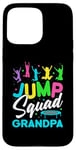 iPhone 15 Pro Max Jump Squad Grandpa Trampoline Bounce Birthday Trampolining Case