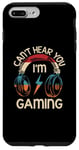 iPhone 7 Plus/8 Plus Vintage Gamer Idea Can't Hear You I'm Gaming Case