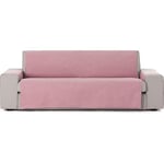 ECOMMERC3 Housse de canapé Universelle et Polyvalente 4 Places - Housse de Chaise de Couleur Rose protectrice Facile à Installer pour Dossier, siège et accoudoirs