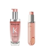 Kérastase Chroma Absolu Refillable Hair Oil 75ml and Refill Capsule Duo for colour treated hair