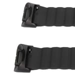 Magnetic Watch Band Quick Release Watch Strap Fit For Charge 5 Black