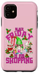 iPhone 11 Xmas Gnome Christmas Saying For Women Funny Friday Shopping Case