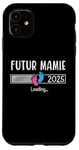 Coque pour iPhone 11 Annonce Grossesse Mamie 2025 Cadeau Futur Mamie 2025 Annonce