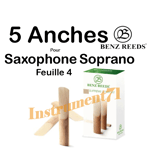 5 ANCHES POUR SAXO SOPRANO FEUILLE 4