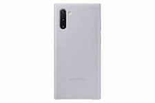 Samsung Galaxy Note10 Leather Case Made with Hardwearing Calf Leather - Grey