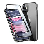 Mat iPhone 11 cover - Sort