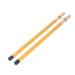 1 Pair Stick Brushes Bamboo Hot Rods Drumsticks For Small Venue And