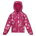 Regatta Childrens Unisex Childrens/Kids Muddy Puddle Peppa Pig Autumnal Padded Waterproof Jacket (Berry Pink) - Size 3-4Y