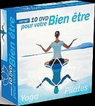 coffret 10 dvd pour votre bien-être ; yoga et Pilates