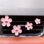 Hot Car Air Vent Aromatherapy Clip Perfume Clip Lovely Alloy Daisy Flower Car Ca