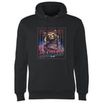 Guardians of the Galaxy Glowing Rocket Raccoon Hoodie - Black - XL