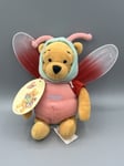 Disney Winnie The Pooh Easter Dragonfly Pooh Soft Toy Plush Retired 2001 8”New