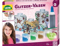 Lena Glitter Vases, Children''s Fashion Design Kit, 8 År, Multifärg