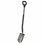 6411501311504 FISKARS SPADE SHARP ERGONOMIC GREY (1025374) Fiskars