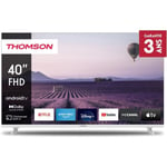 THOMSON 40FA2S13W - TV LED 40" (101 cm) - Full HD - Smart TV Android - 3xHDMI 1.4