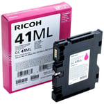 Original Ricoh GC41ML Magenta Gel Ink Cartridge (405767)