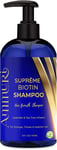 Ammuri Biotin Hair Growth Shampoo & Conditioner - DHT Blocker, Anti-Dandruff, &