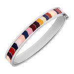 Christian Lacroix - Bijoux Femme Bracelet en Laiton Metal argente et brillant Argent et Multicolor XF12008L-M taille Medium