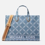 MICHAEL Michael Kors Gigi Large Denim Grab Tote Bag