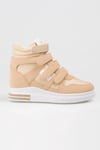 Colour Block High Top Velcro Fashion Trainers