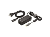 Lenovo Thinkpad 65W Ultraportable Ac Adapter - Strömadapter - Ac 100-240 V - 65 Watt - För Lenovo Thinkpad R400, R500, Sl300, Sl400, Sl500, T500, W500, X200 Tablet, X200s, X300