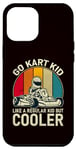 Coque pour iPhone 15 Pro Max Go Kart Kid comme un enfant ordinaire mais plus cool