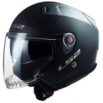 LS2, Casque Moto Jet Infinity II Noir Mat, XXXL