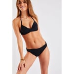 Banana Moon Eyro Black - Haut de bikini femme Noir L / 40